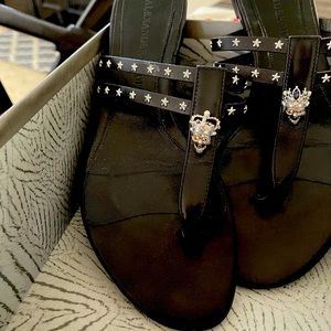 Alexander McQueen Jeweled Sandals